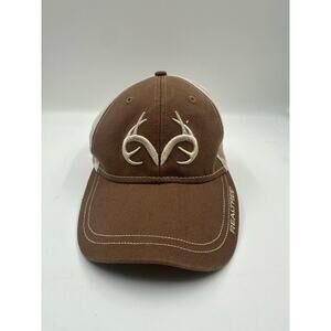 Realtree By Outdoor Cap Antler Logo Gray Adjustable Hat